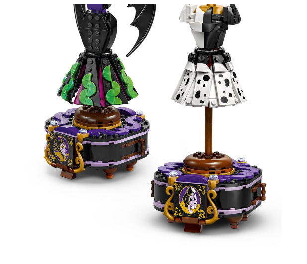 LEGO Disney Princess 43262 Suknie Diaboliny i Cruelli De Mon - 1308199 - zdjęcie 8